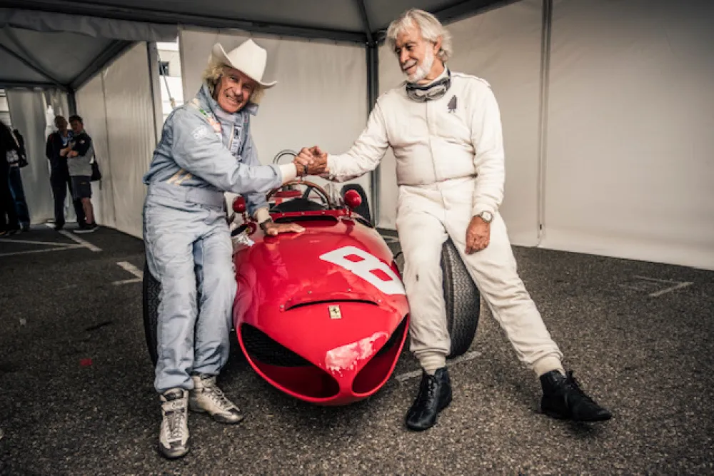 Arturo Merzario & the Ferrari 156 Dino